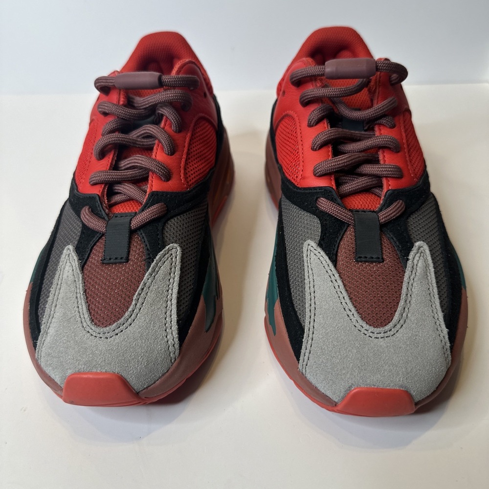 Size 5.5 - Women's Adidas Yeezy Boost 700 'High-Res Red' - Picture 4 of 16